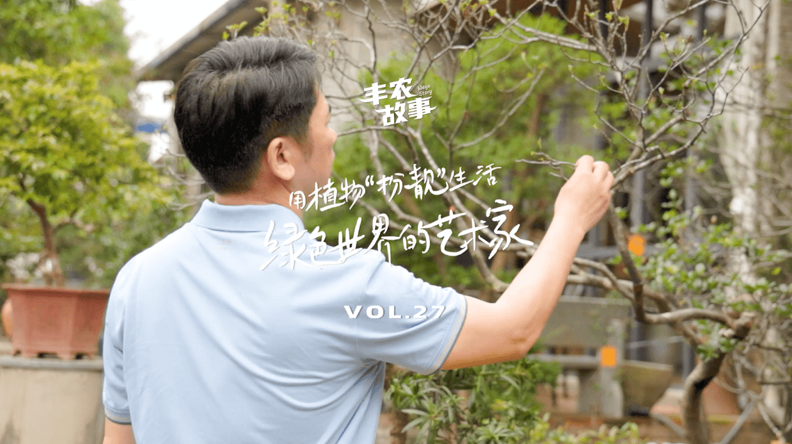 17年，他用一草一木去点亮了一个个家。